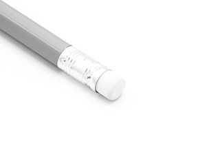 pencil eraser isolated on white background