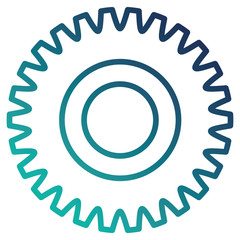 gears machinery isolated icon vector illustration design