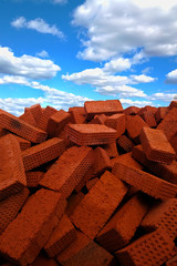 Sky and bricks