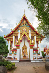 One of the buildings in Chalong temple complex, Phuket, Thailand