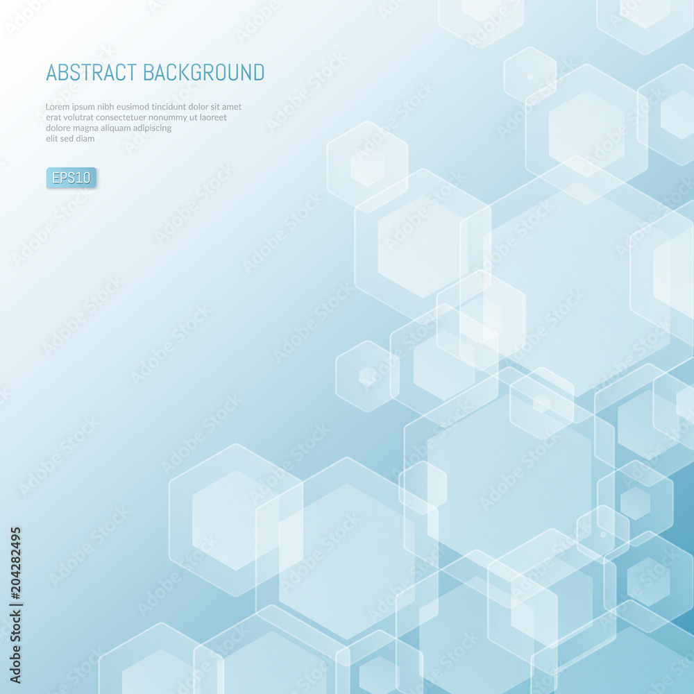 Poster abstract background for presentations on business and science topics.