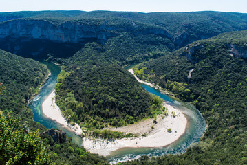 Virage d'Ard&egrave;che
