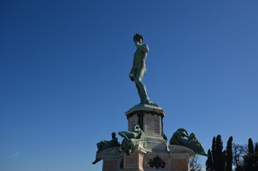  Piazzale Michelangelo; sky; statue; monument; landmark
