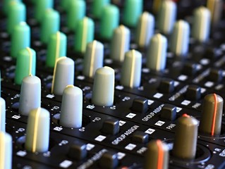 mixing desk image