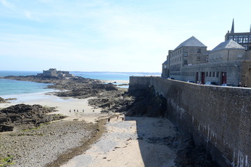 Küste bei Saint-Malo, Bretagne