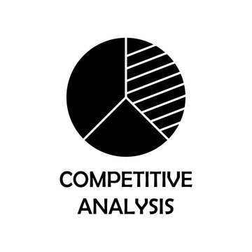 Competitive Analysis Icon. Element Of Marketing For Mobile Concept And Web Apps. Detailed Competitive Analysis Icon Can Be Used For Web And Mobile. Premium Iconmarketing