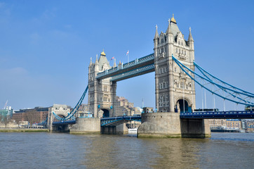 Fototapeta na wymiar Tower Bridge, London, England, UK
