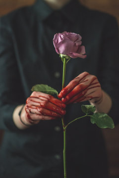 Bloody Pink Rose 