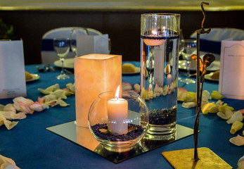 candle centerpiece