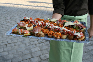 organisch, lifestyle, canapes, tapas, bunt, hochzeit, vielfalt, modern, neu, catering, urbano, style