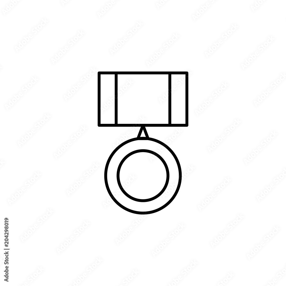 Poster order icon. element of succes and awards for mobile concept and web apps. detailed order icon can be