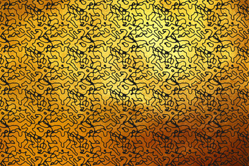 Seamless pattern on shiny golden texture background for print and design.