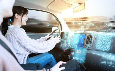 Driver assistance system concept.