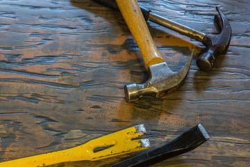 hammers and prybars