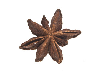 clove seasoning isolated on white background