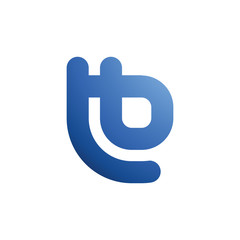  modern TB initial logo 