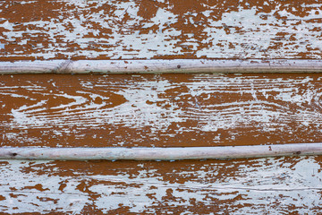 Old barn wood blue brown plank door draped texture background