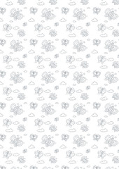 Muster Schmetterlinge ausmalen