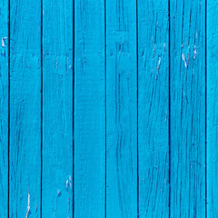 Fototapeta na wymiar The old blue wood texture with natural patterns