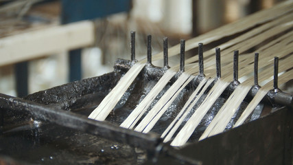 Producing fiberglass rods - manufacture of composite reinforcement, industry for construction