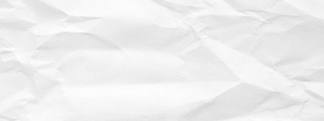 Fototapeta premium White background paper with old surface. Texture crumpled.
