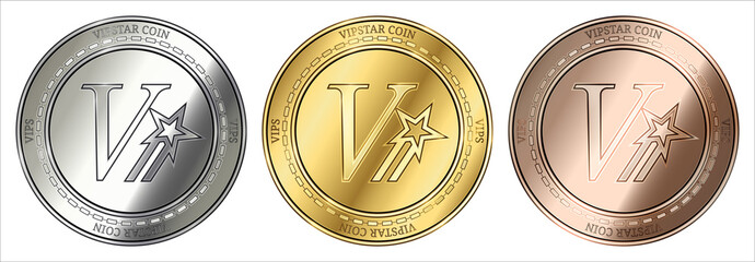  Vipstar Coin (VIPS) coin set.