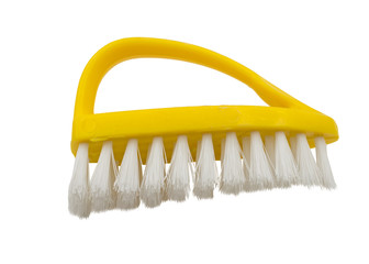 Brush for washing isolated on white