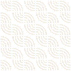 Vector seamless subtle lines mosaic pattern. Modern stylish abstract texture. Repeating geometric tiles