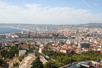 Naklejka premium marseille