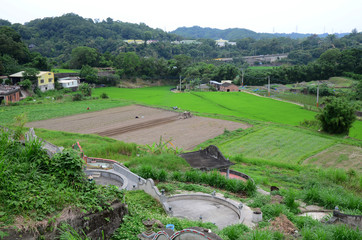 Countryside landscape in Taiwan