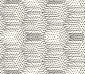 Vector seamless pattern. Modern stylish abstract texture. Repeating geometric tiles