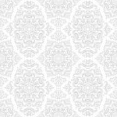 Obraz premium Classic seamless light pattern. Traditional orient ornament. Classic vintage background