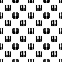 Piano keys pattern vector seamless