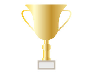 Trophy icon vector illustration 