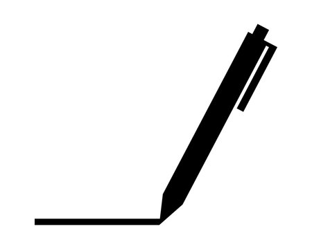 Pen vector illustration pictogram 