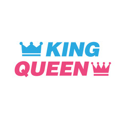 Concept of king and queen © esbeauda