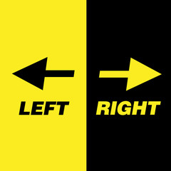 Concept of left and right