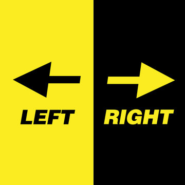 Concept of left and right