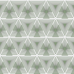 geometric vector pattern with triangles