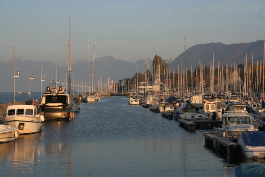 port, evian les bains