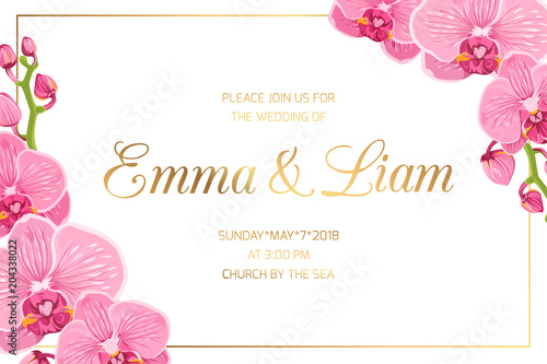 wedding marriage event invitation