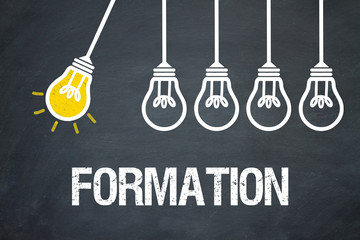 Fototapeta premium Formation / Lampen / Konzept