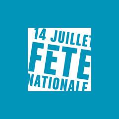 Obraz premium 14 juillet, fête nationale