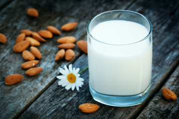 Organic almond milk