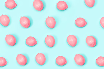 Summer citrus background, view above