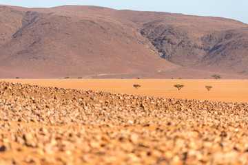 unberührte Landschaft in den Tirasbergen, Karas, Namibia