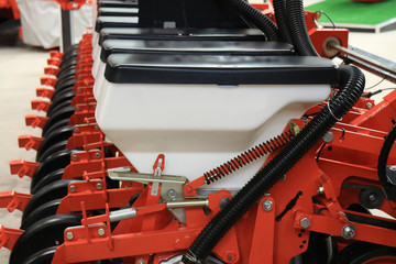 Precision inline seeder. A row seeder. Seed drill.