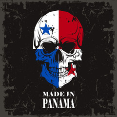 Skull color of the flag