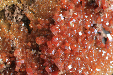 vanadinite mineral texture