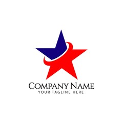 Star Company Logo Vector Template Design Illustration